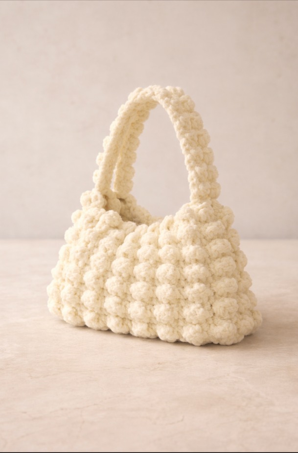 The Cloud — My First Love — handmade crochet bags journal by MadebyKaira